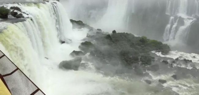 Localizado corpo de turista que caiu nas Cataratas do Iguaçu