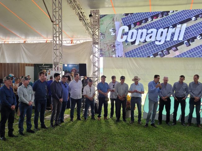 Iniciado Dia de Campo Copagril; prefeito em exercício prestigia abertura