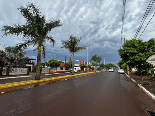 Choveu 40mm hoje em Quatro Pontes