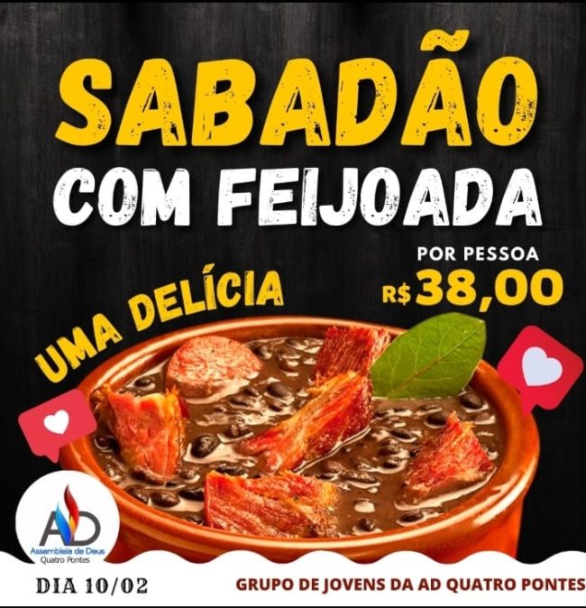 Tradição e Sabor:  Igreja Assembleia de Deus promove tradicional feijoada para a comunidade