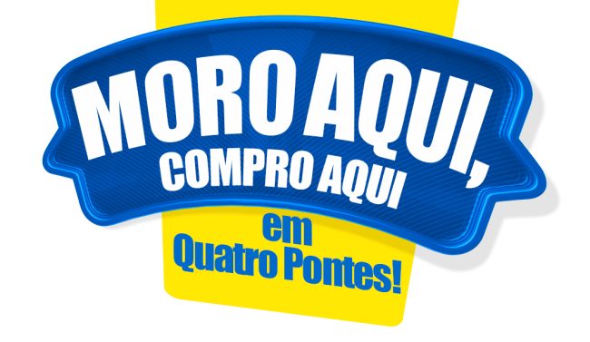 Campanha ‘Moro aqui e compro aqui em Quatro Pontes’ tem 93% de aprovação por comerciantes, aponta pesquisa