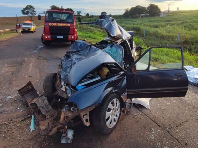 Identificadas as vítimas de grave acidente entre Terra Roxa e Guaíra