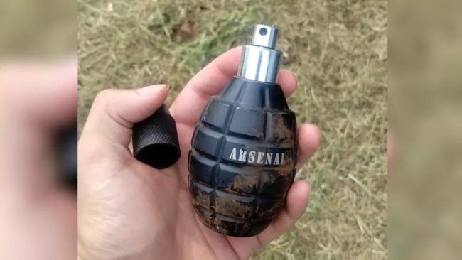 Perfume em formato de granada mobiliza polícia no Paraná