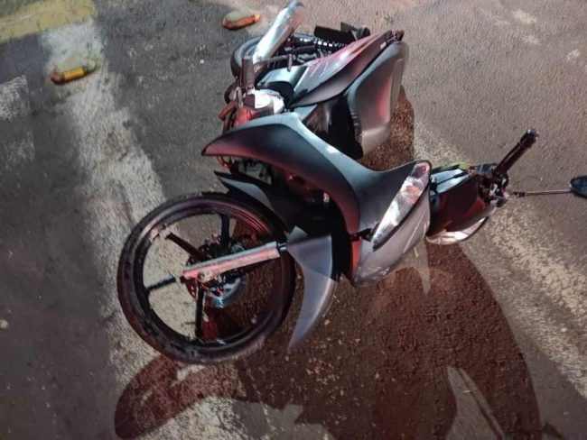 Colisão entre motos em Marechal Rondon deixa duas pessoas feridas