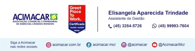 Acimacar é certificada como Great Place To Work pelo segundo ano consecutivo