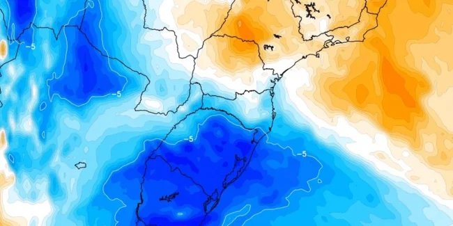 Massa de ar frio traz primeiras temperaturas amenas de março