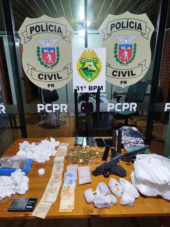 Suplente do Conselho Tutelar de Palotina é presa por suspeita na participação no tráfico de drogas