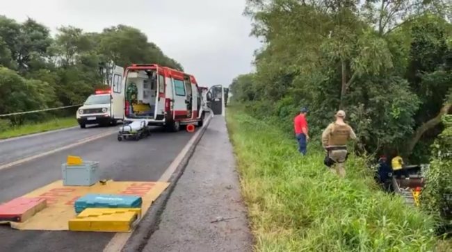 Grave acidente na BR-163: motorista resgatado das ferragens em estado crítico