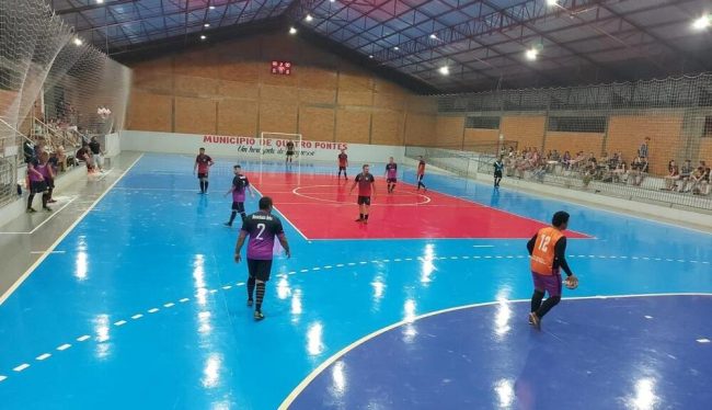 Selecionado de Quatro Pontes estreia na 5° Copa Amizade de Futsal de 2024 com dois confrontos emocionantes