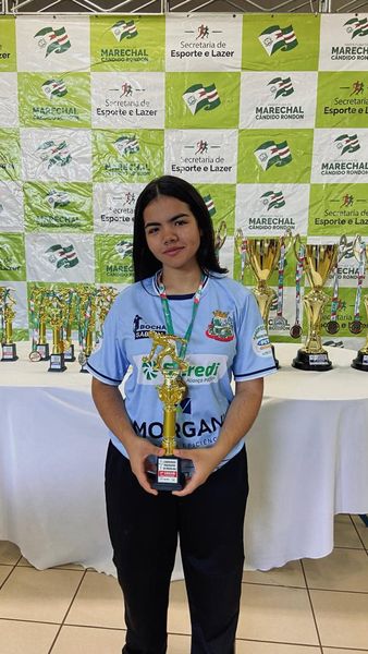 Quatropontense Sabrina Batista Vieira conquista 3° lugar no Campeonato Paranaense de Bocha Individual Feminina.