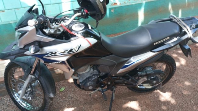 Motocicleta é furtada de  propriedade rural em Novo Sarandi
