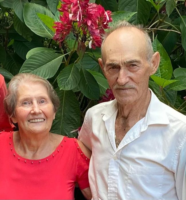 Dona Lori e seu Protasio Brandt celebram 56 anos de amor e cumplicidade