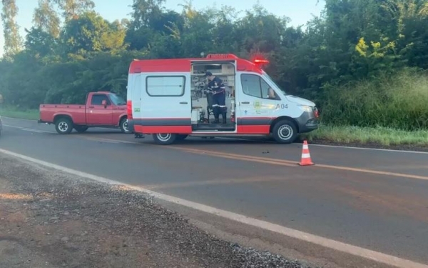 Motociclista morre na PR 281 ao ser atingido por condutor que invadiu pista contrária