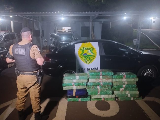 Operação Policial em Toledo Apreende 262 Kg de Maconha e Prende Três Suspeitos