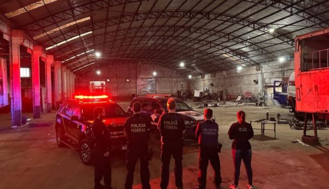 PF e Receita Federal combatem tráfico internacional de drogas e armas em Toledo e Cascavel