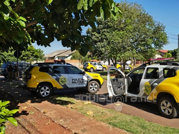 Troca de tiros com a polícia em Marechal Rondon, resulta em uma prisão 