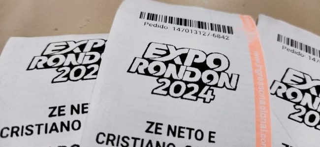 Pedidos de ressarcimento de ingressos do show Zé Neto e Cristiano, não utilizados, podem ser protocolados até 15 de agosto