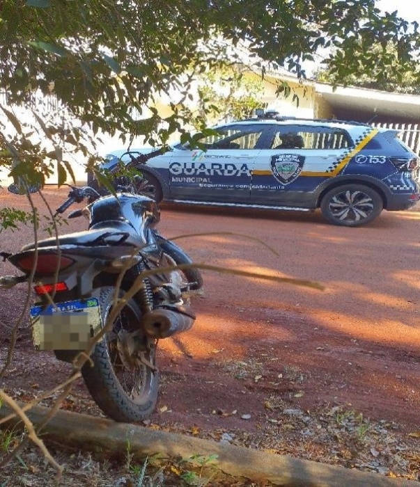 Ação da Guarda Municipal de Toledo resulta na recuperação de motocicleta furtada