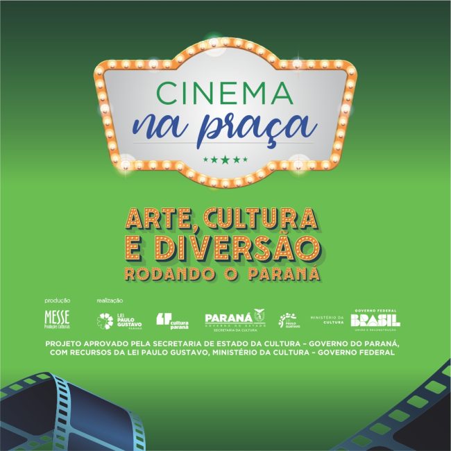 Quatro Pontes receberá “Cinema na Praça” no próximo dia 13 de julho