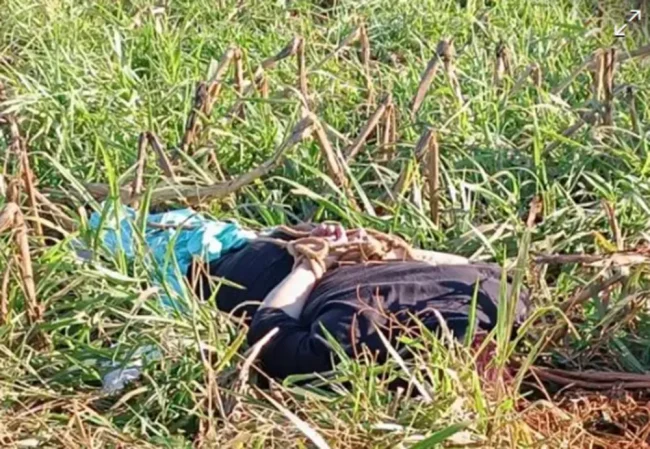 Mulher é encontrada morta e com as mãos amarradas no interior do Marechal Rondon