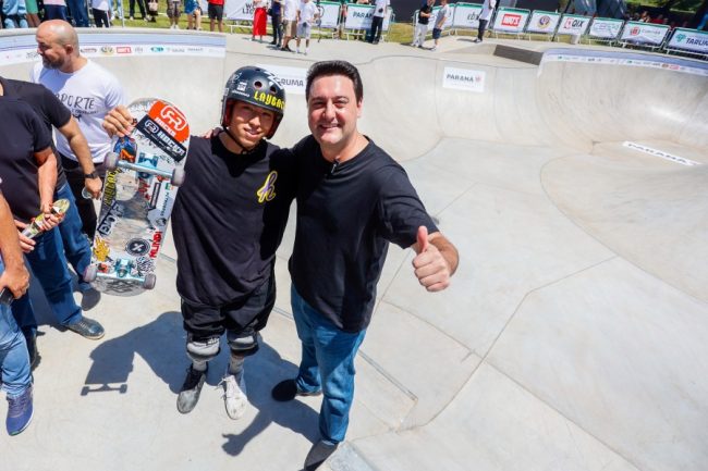 Curitibano Augusto Akio leva bronze olímpico e inspira nova geração de skatistas do estado