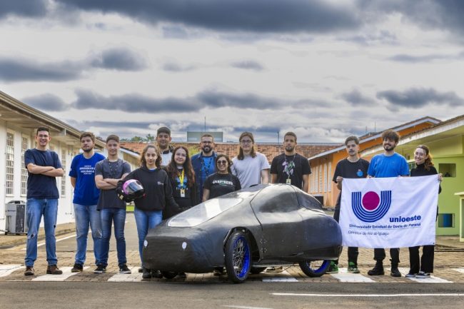 Estudantes da Unioeste levam carro movido a hidrogênio para a Shell Eco-marathon 2024