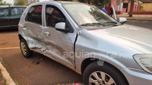 Veículos se envolvem em violenta colisão em Marechal Rondon