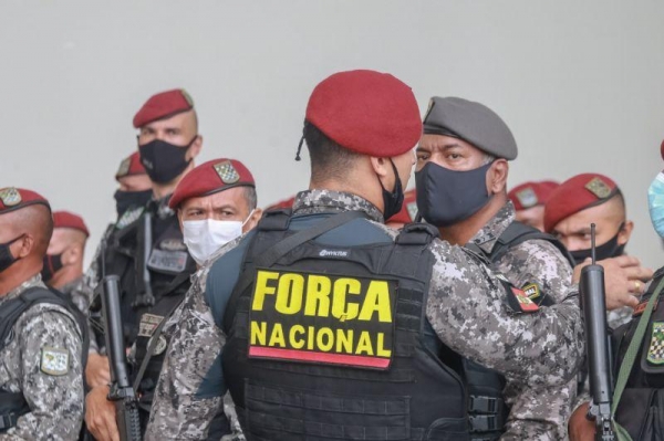 Conflito entre arrendatário e indígenas em área de invasão mobiliza Força Nacional em Guaíra