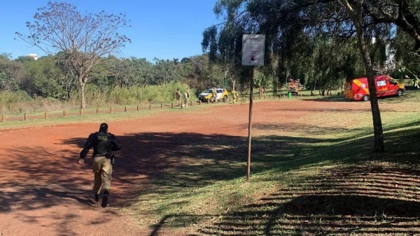 Idosos ficam gravemente feridos em ataque de Pitbulls soltos em Parque, nesta manhã (26)