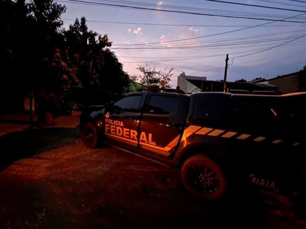 PF realiza operação na manhã de hoje em Foz do Iguaçu