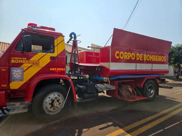 Incêndio criminoso em residência de Palotina mobiliza Corpo de Bombeiros e PM