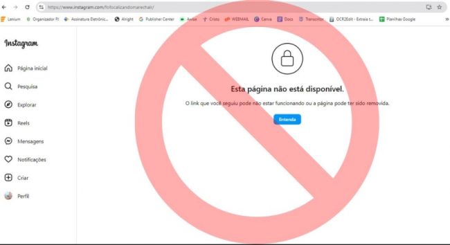 Instagram do “Fofocalizando Marechal” é suspenso por disseminar fake news em Marechal Cândido Rondon