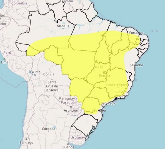 Paraná está sob alerta de baixa umidade; veja previsão do tempo para setembro no estado