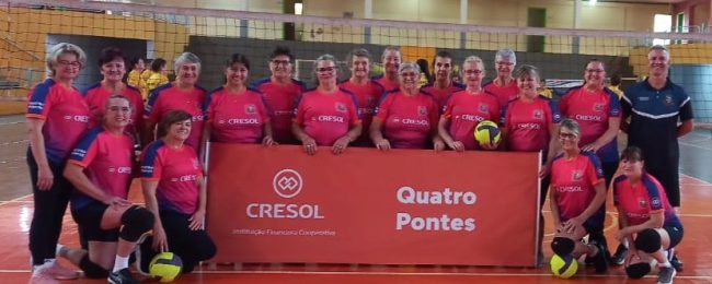 Quatro Pontes avança para final da Copa Cresol de Vôlei Gigante em Toledo