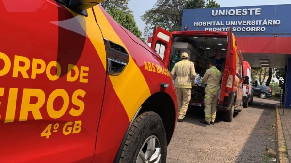 Incêndio em fábrica na BR 277 deixa trabalhadores feridos