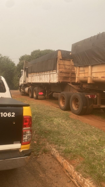 Suspeito é detido em Iporã com carreta possivelmente roubada