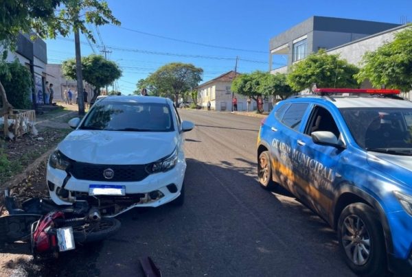 Motociclista fica em estado grave após acidente em São Miguel do Iguaçu