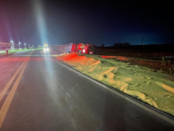 Cruze de Palotina se envolve em acidente na cidade de Pato Bragado