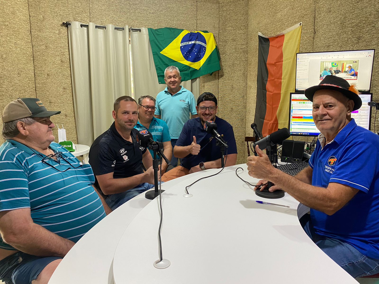 Tropical FM Recebe Visitantes de Koblenz, Alemanha