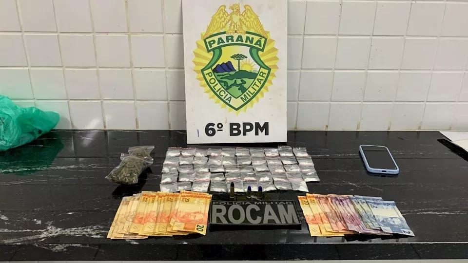 ‘Musa do tráfico’ é presa com cocaína e maconha em Cascavel