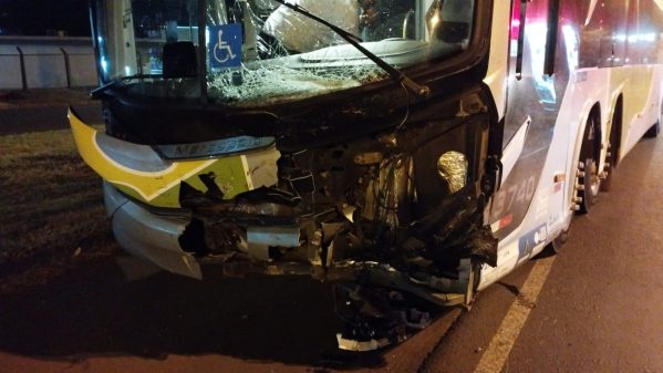 Ônibus que saiu de Toledo se envolve em acidente com morte na BR 369