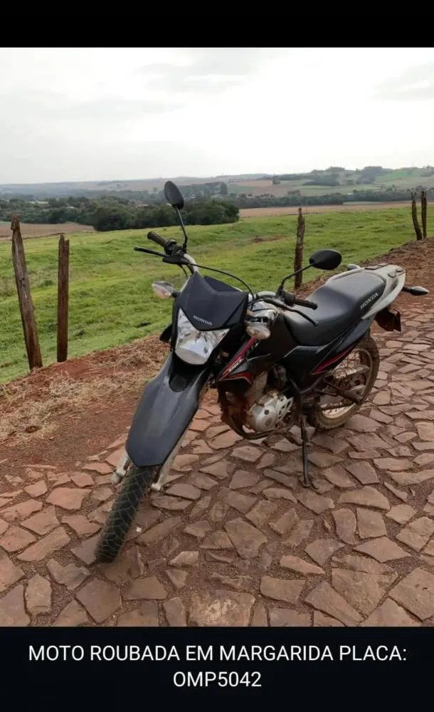 Motocicleta é furtada na Avenida Prata em Margarida