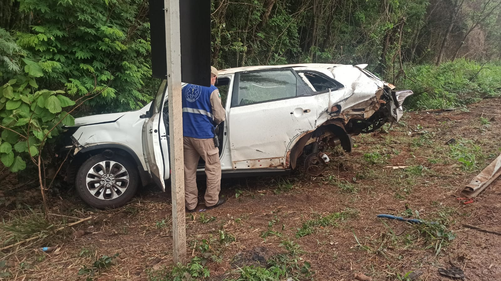 Moradora de Palotina morre em batida frontal entre carro e carreta na BR 163