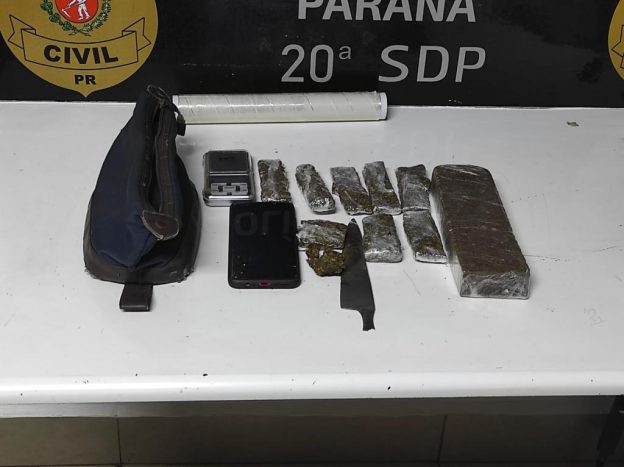 Em Toledo, Polícia Civil prende suspeito por Tráfico de Drogas no Bairro Boa Esperança