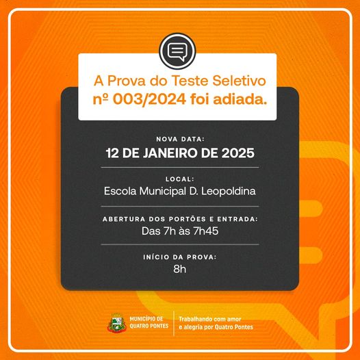 Alteração nos Dados da Prova do PSS: Novo Agendamento para 12 de Janeiro de 2025