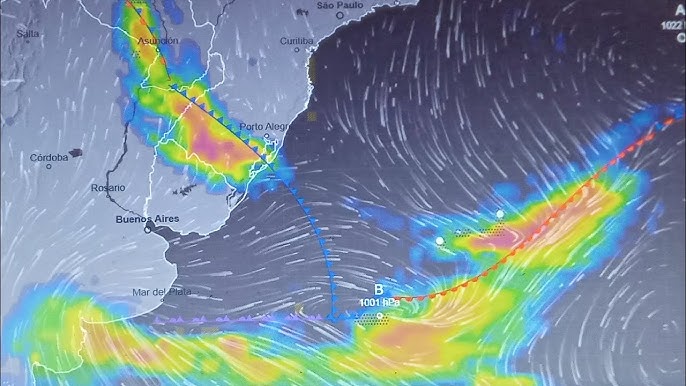 Frente fria começa a avançar pelo Sul do Brasil