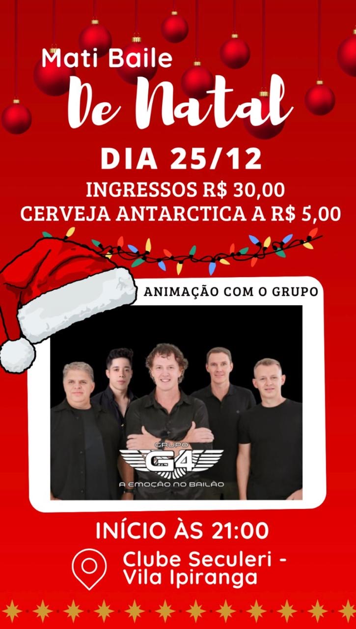 Vila Ipiranga celebra o Natal com o tradicional Mati Baile dia 25