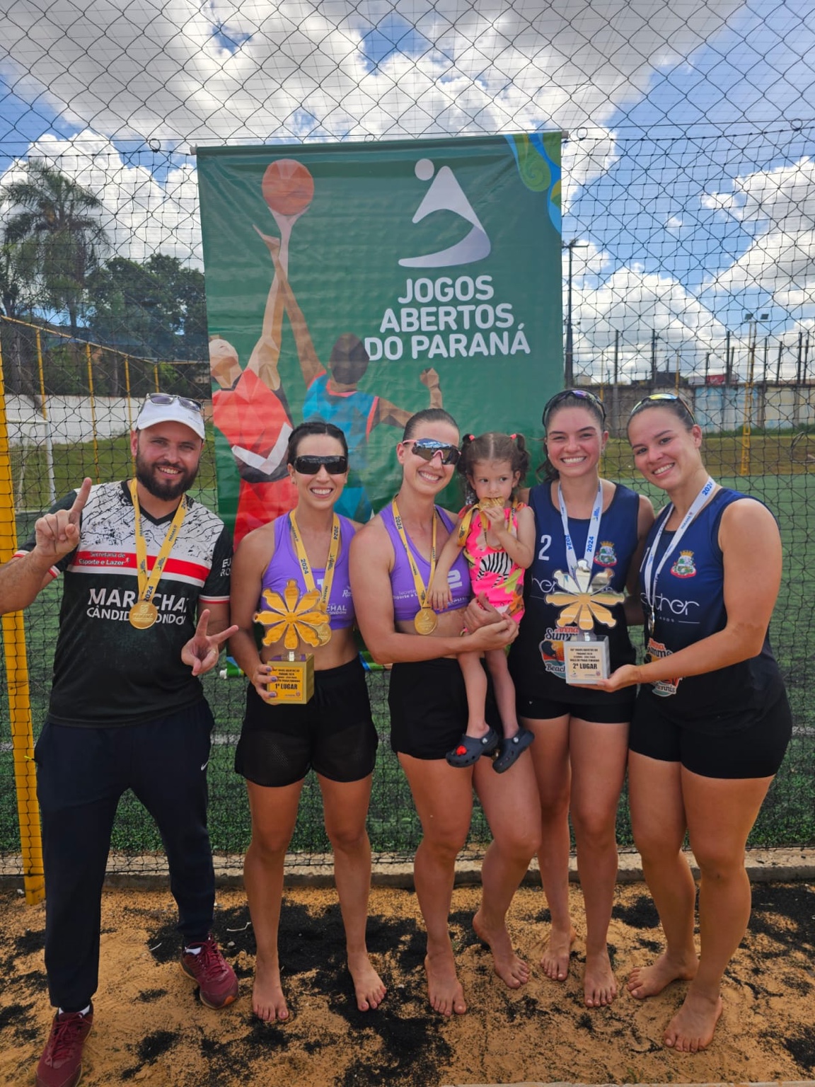 Representantes de Quatro Pontes conquistam vice-campeonato na Chave Prata dos Jogos Abertos do Paraná