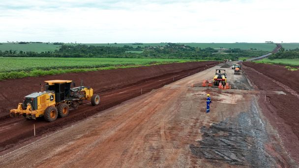 Obras do contorno viário de Palotina avançam para 24%