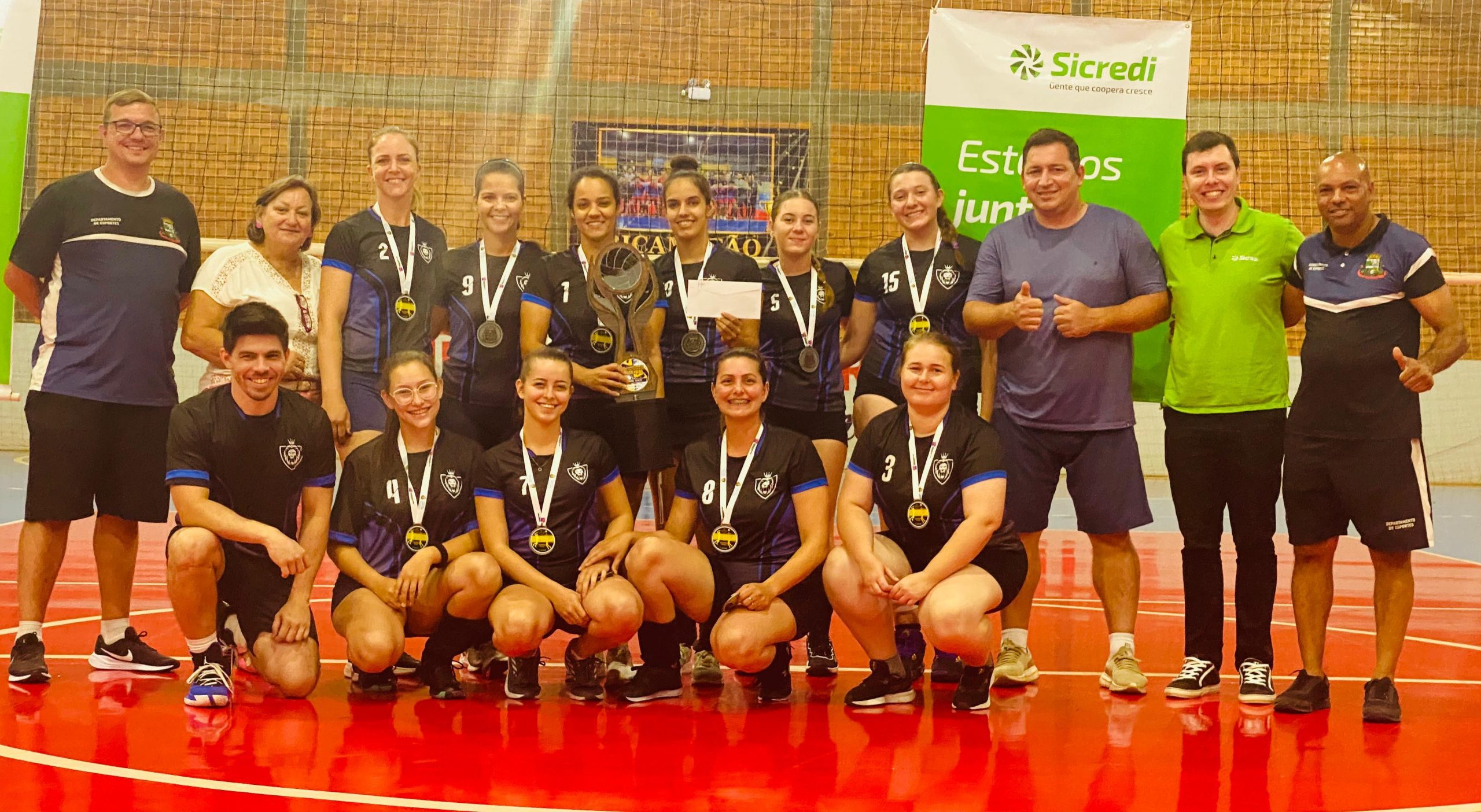 Final do Campeonato Municipal Sicredi de Voleibol de Quatro Pontes reúne emoção e grandes destaques